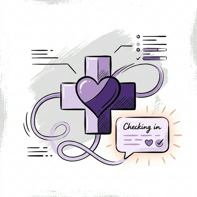 Automating post-op check ins